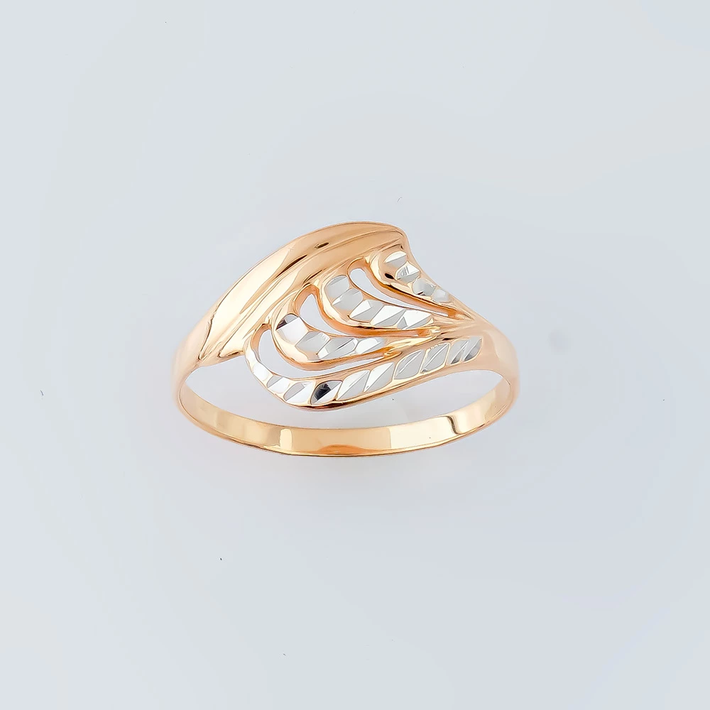 Кольцо из красного золота 585 пробы