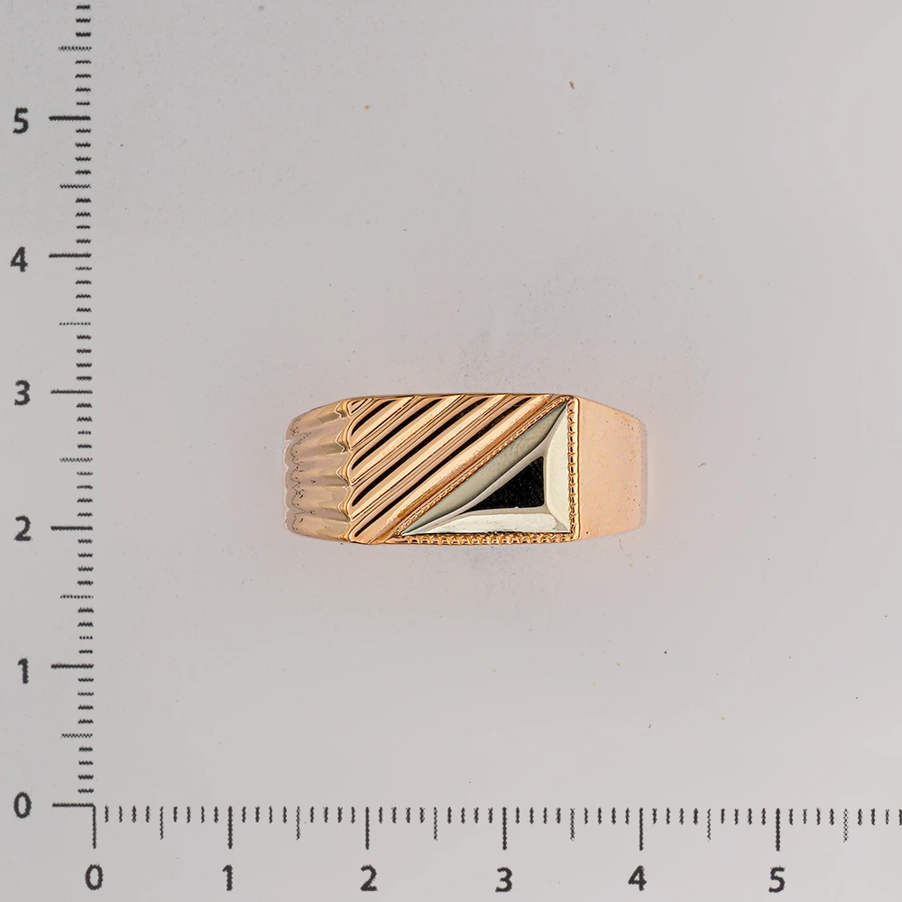 Кольцо из красного золота 585 пробы