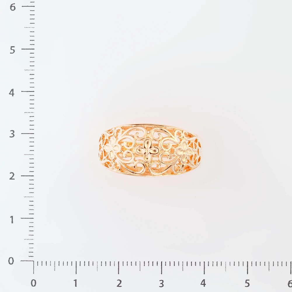 Кольцо из красного золота 583 пробы