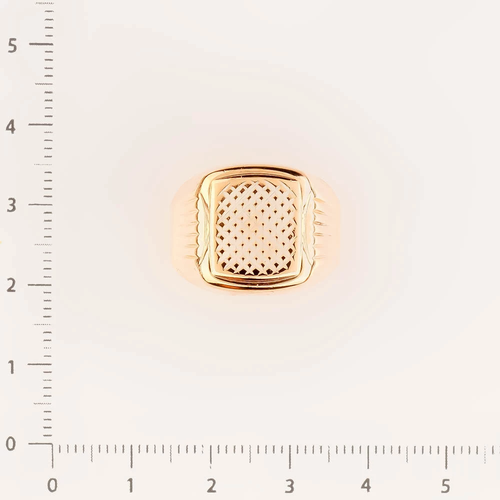 Кольцо из красного золота 585 пробы