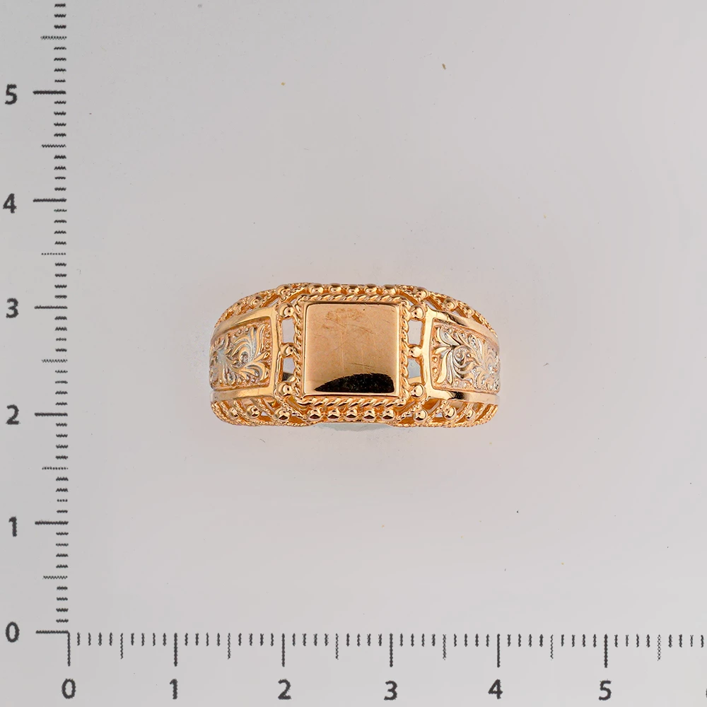 Кольцо из красного золота 585 пробы