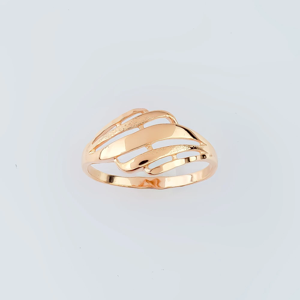 Кольцо из красного золота 585 пробы