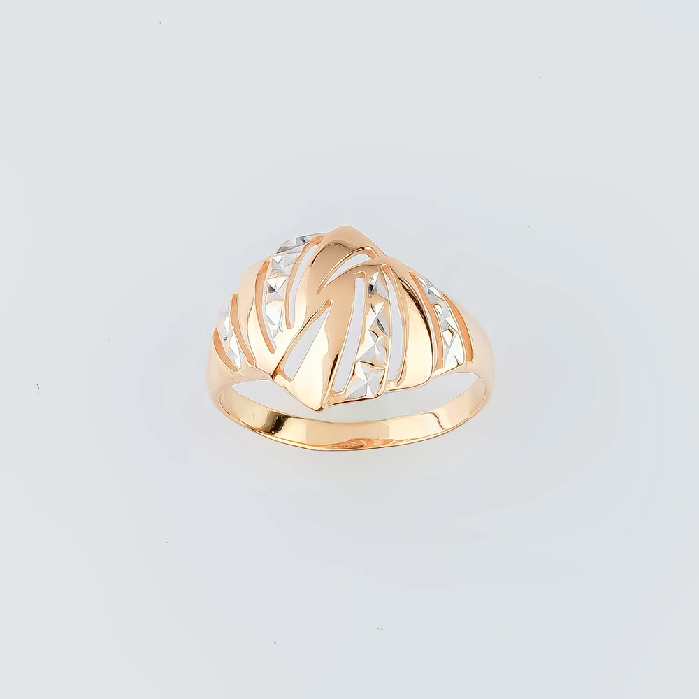 Кольцо из красного золота 585 пробы