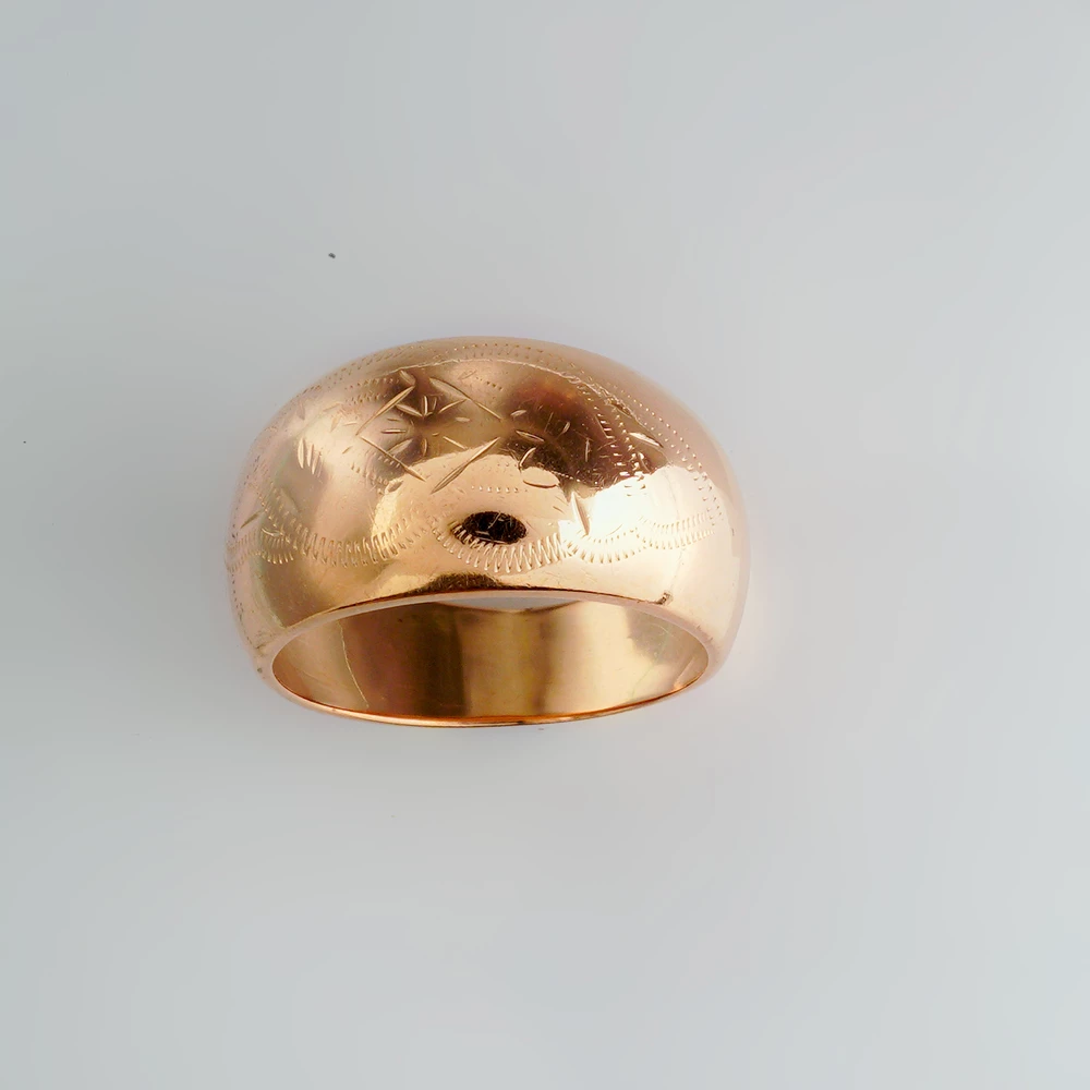 Кольцо из красного золота 583 пробы