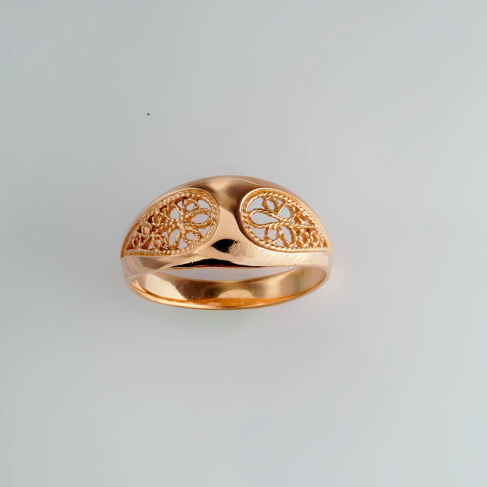 Кольцо из красного золота 585 пробы