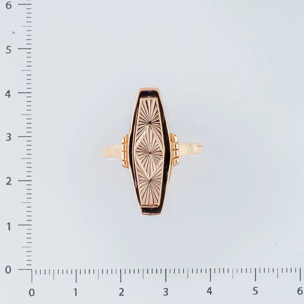 Кольцо из красного золота 583 пробы