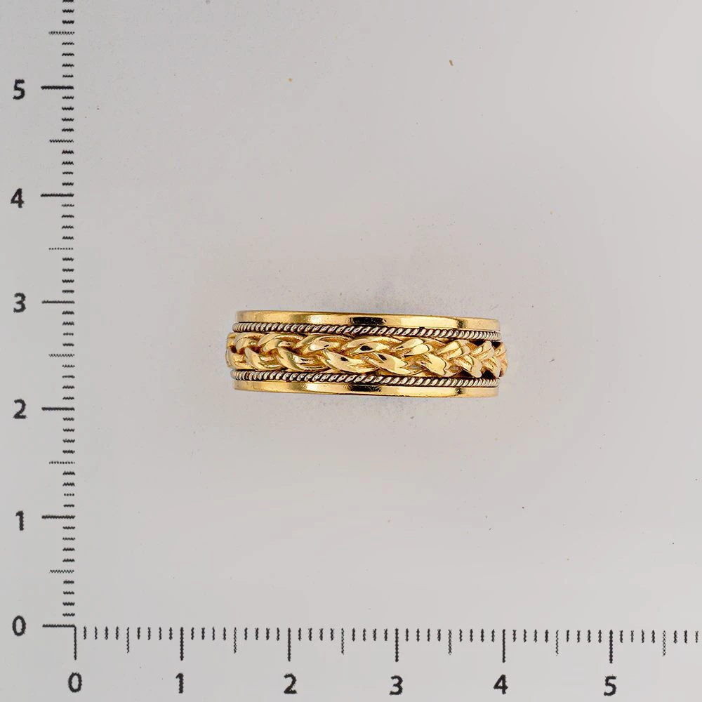 Кольцо из желтого золота 585 пробы