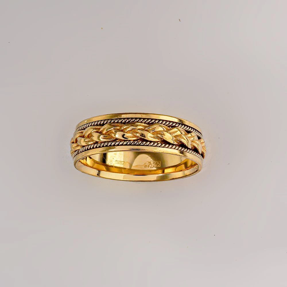 Кольцо из желтого золота 585 пробы