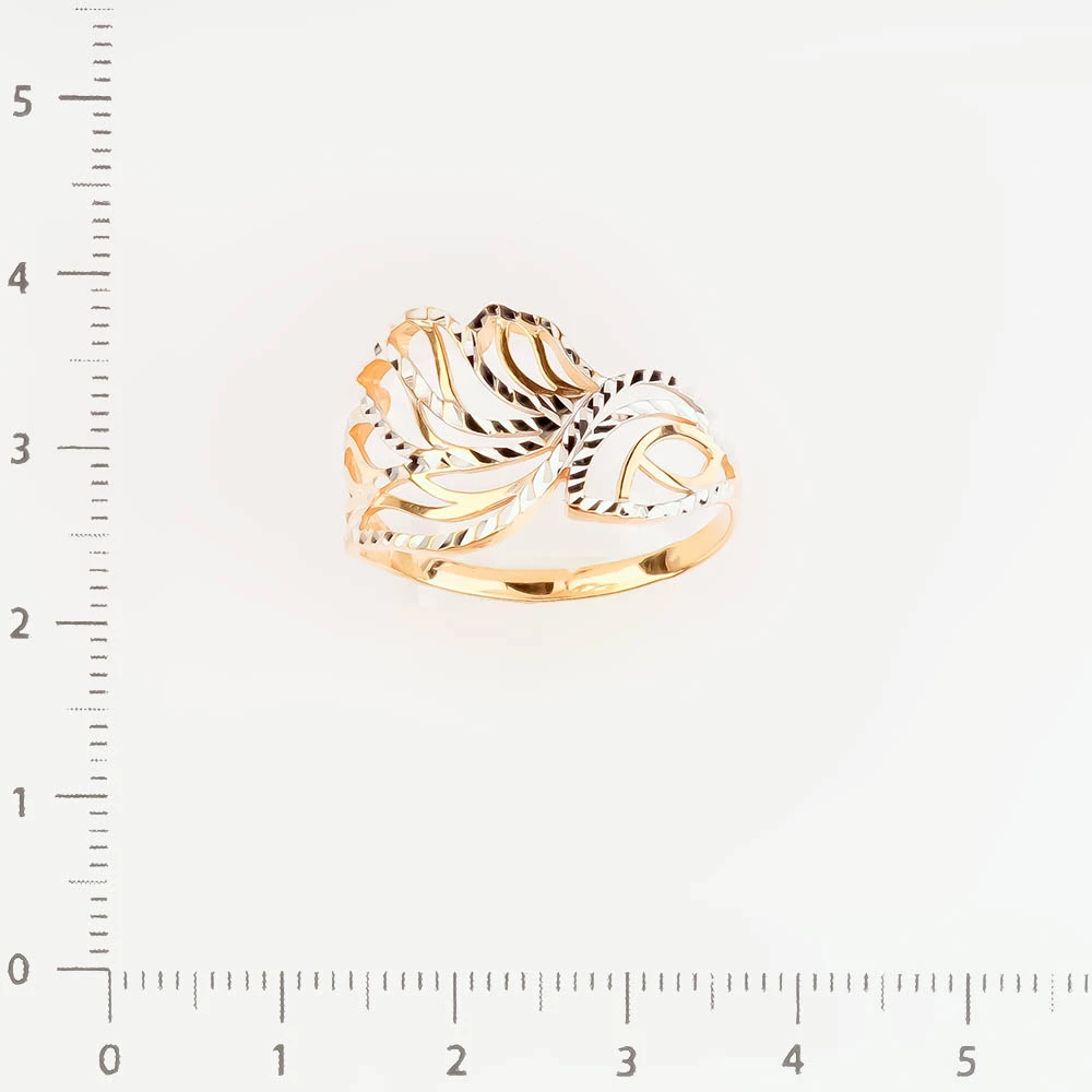 Кольцо из красного золота 585 пробы