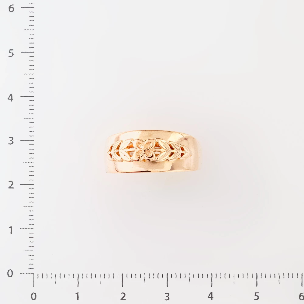 Кольцо из красного золота 585 пробы