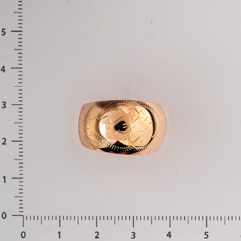 Кольцо из красного золота 583 пробы