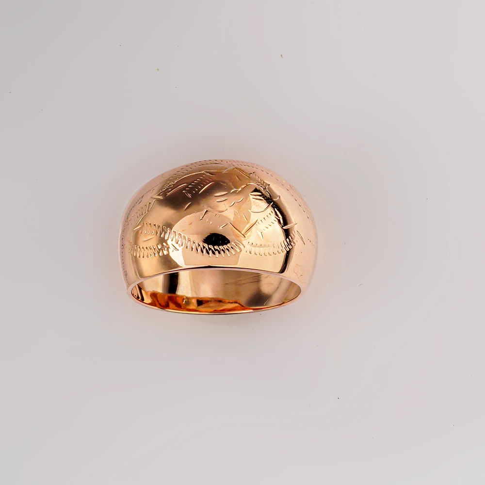 Кольцо из красного золота 583 пробы