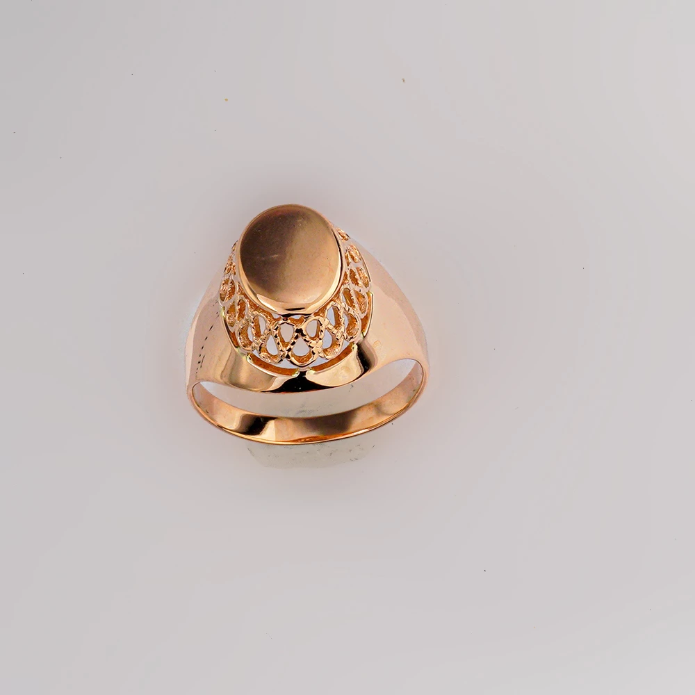 Кольцо из красного золота 583 пробы