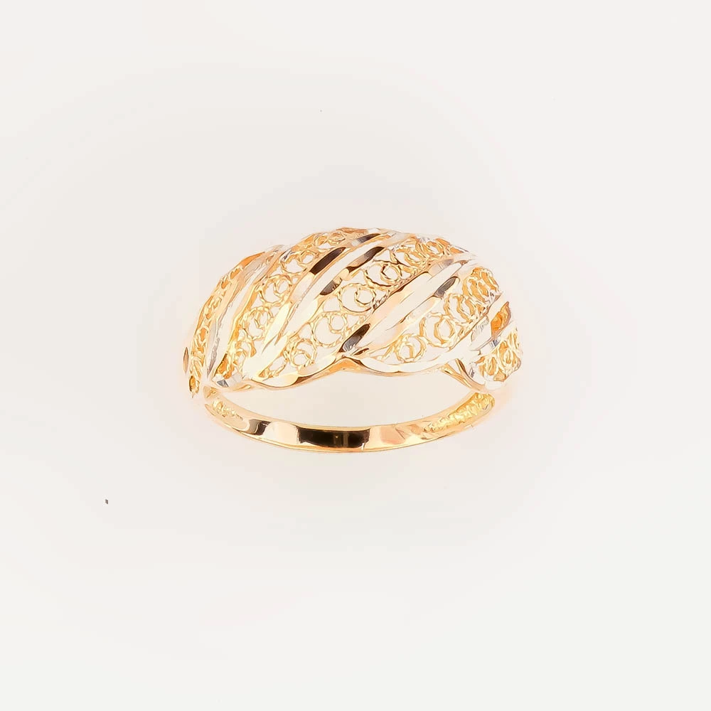 Кольцо из красного золота 585 пробы