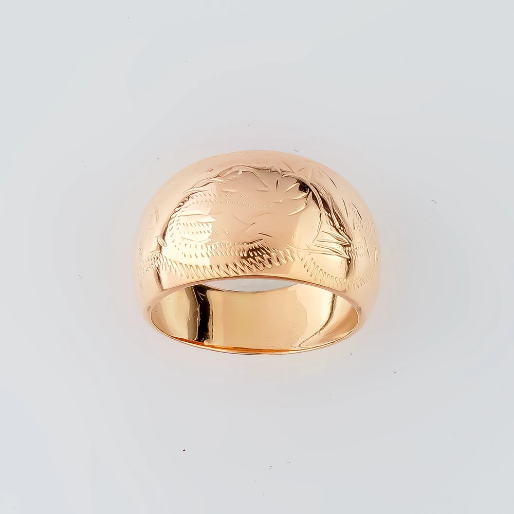 Кольцо из красного золота 583 пробы