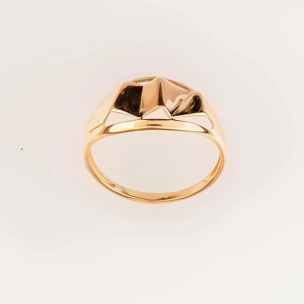 Кольцо из красного золота 585 пробы