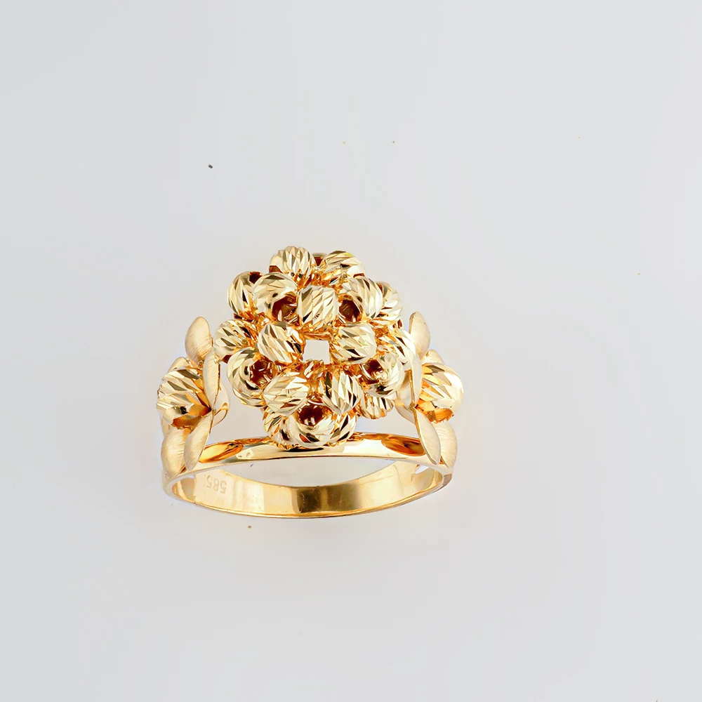 Кольцо из желтого золота 585 пробы Кольцо из желтого золота 585 пробы