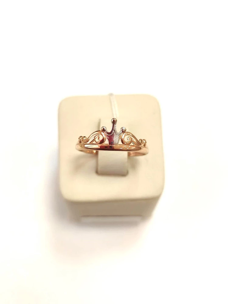 Кольцо из красного золота 585 пробы