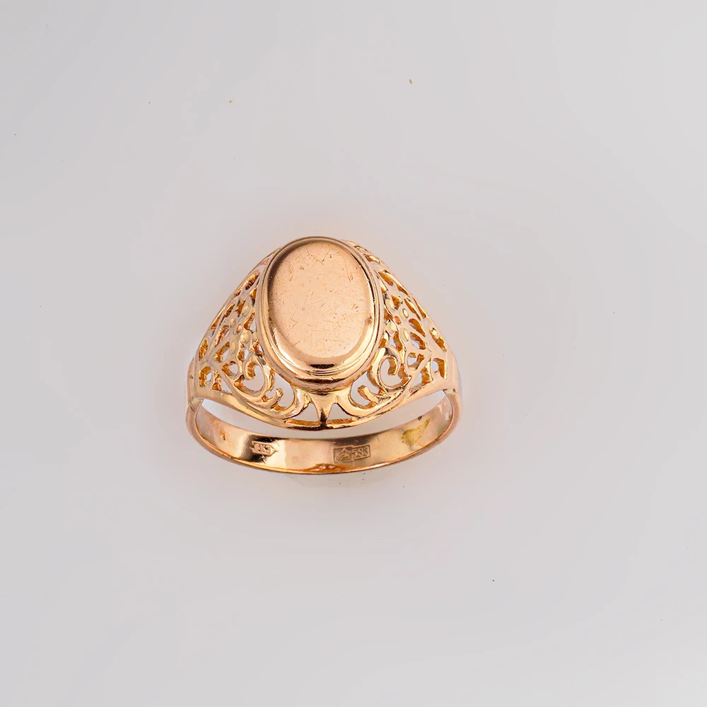 Кольцо из красного золота 583 пробы