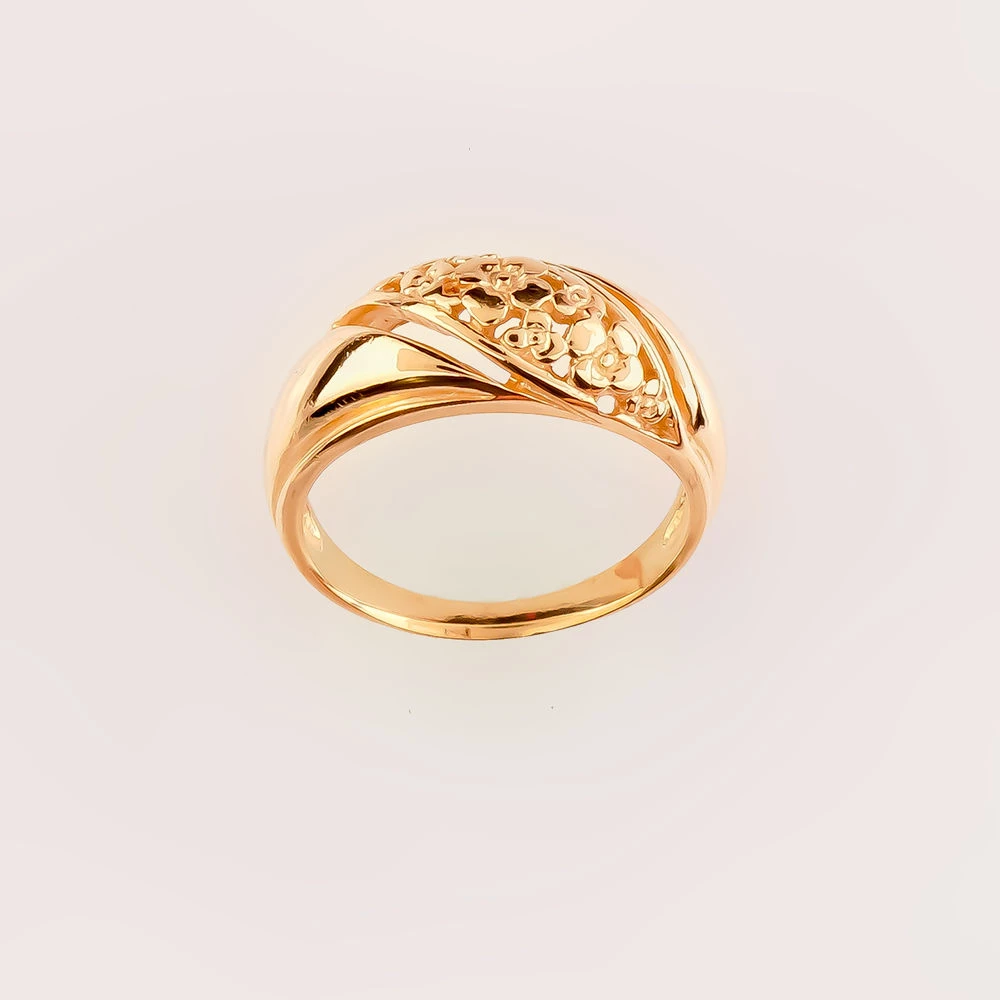 Кольцо из красного золота 585 пробы