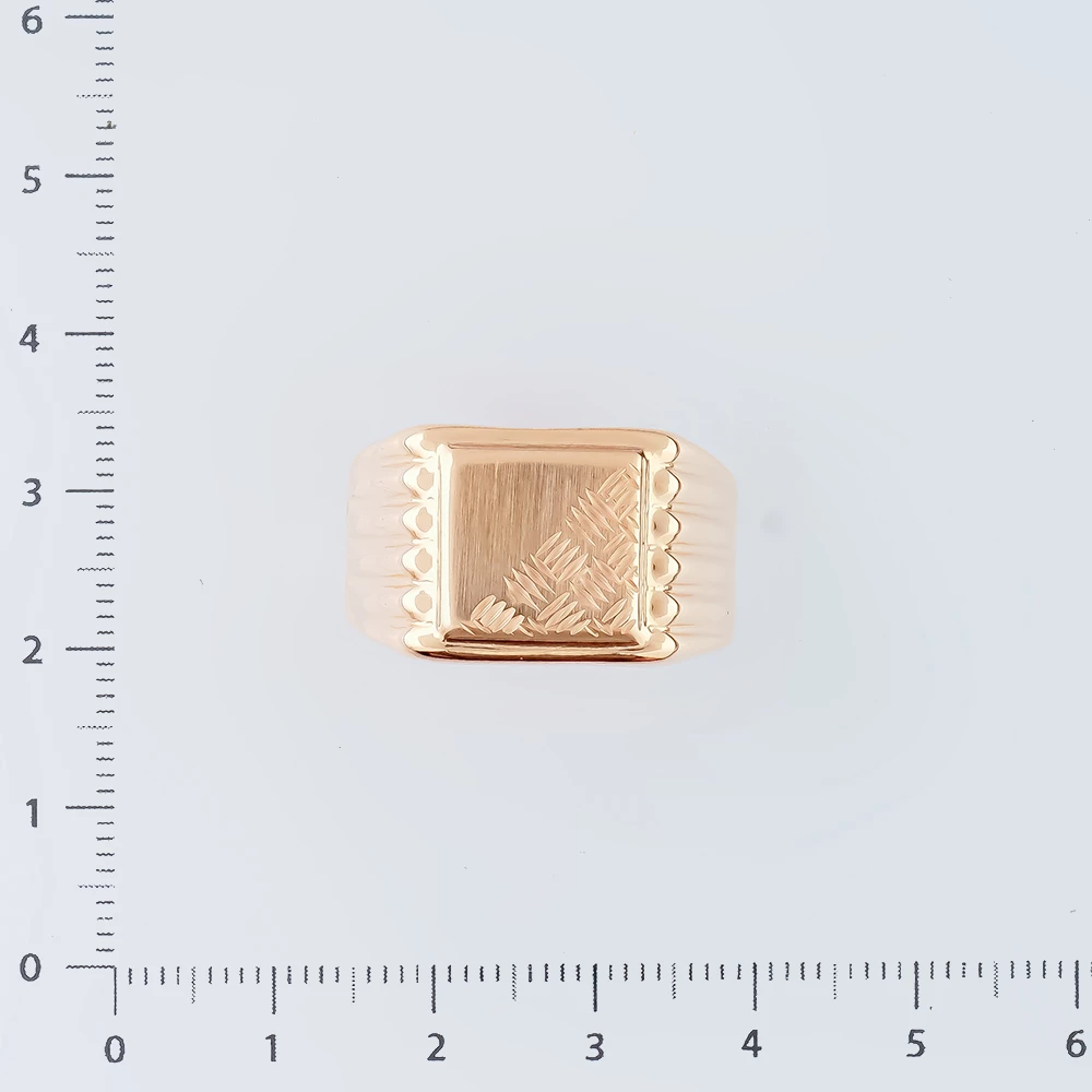 Кольцо из красного золота 585 пробы