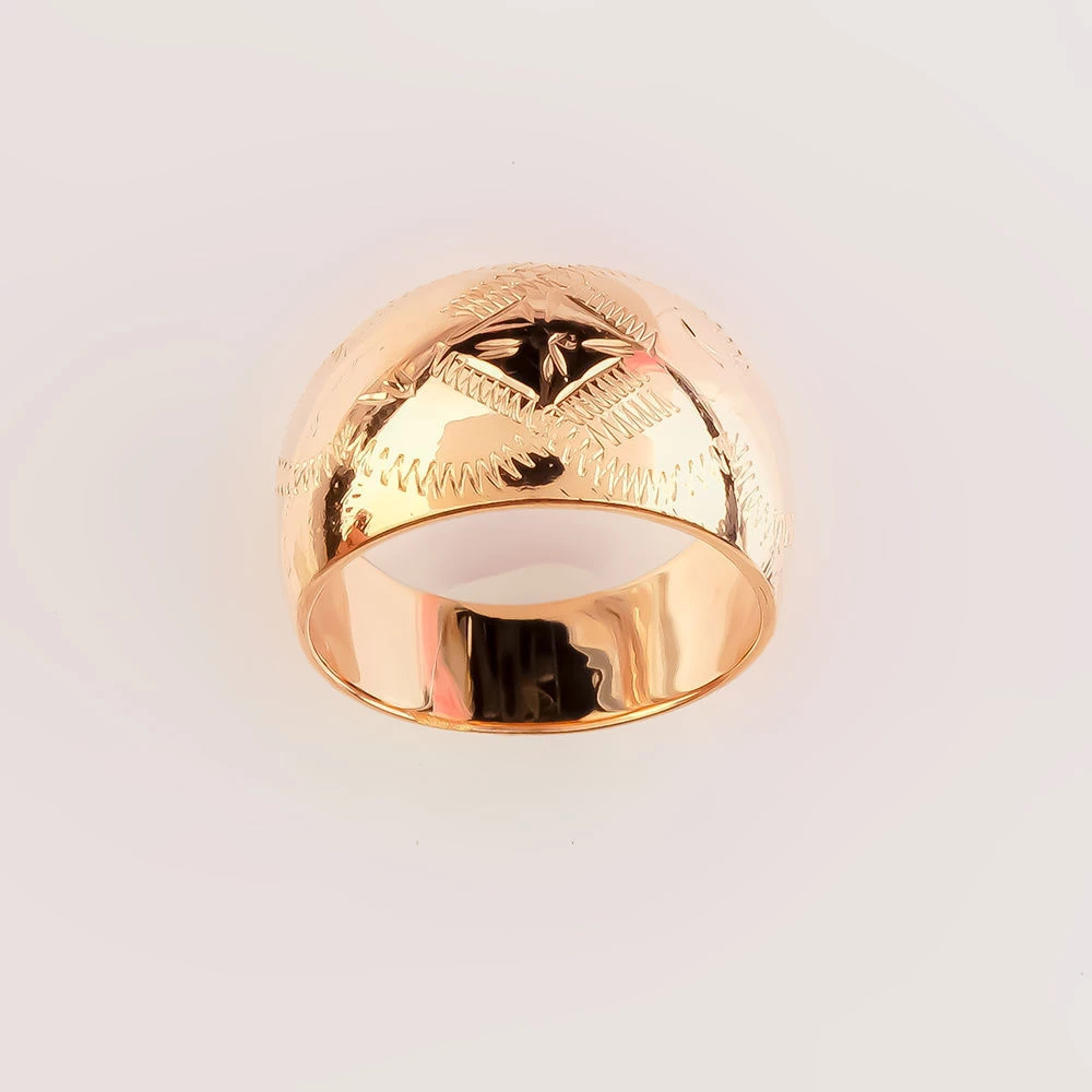 Кольцо из красного золота 583 пробы