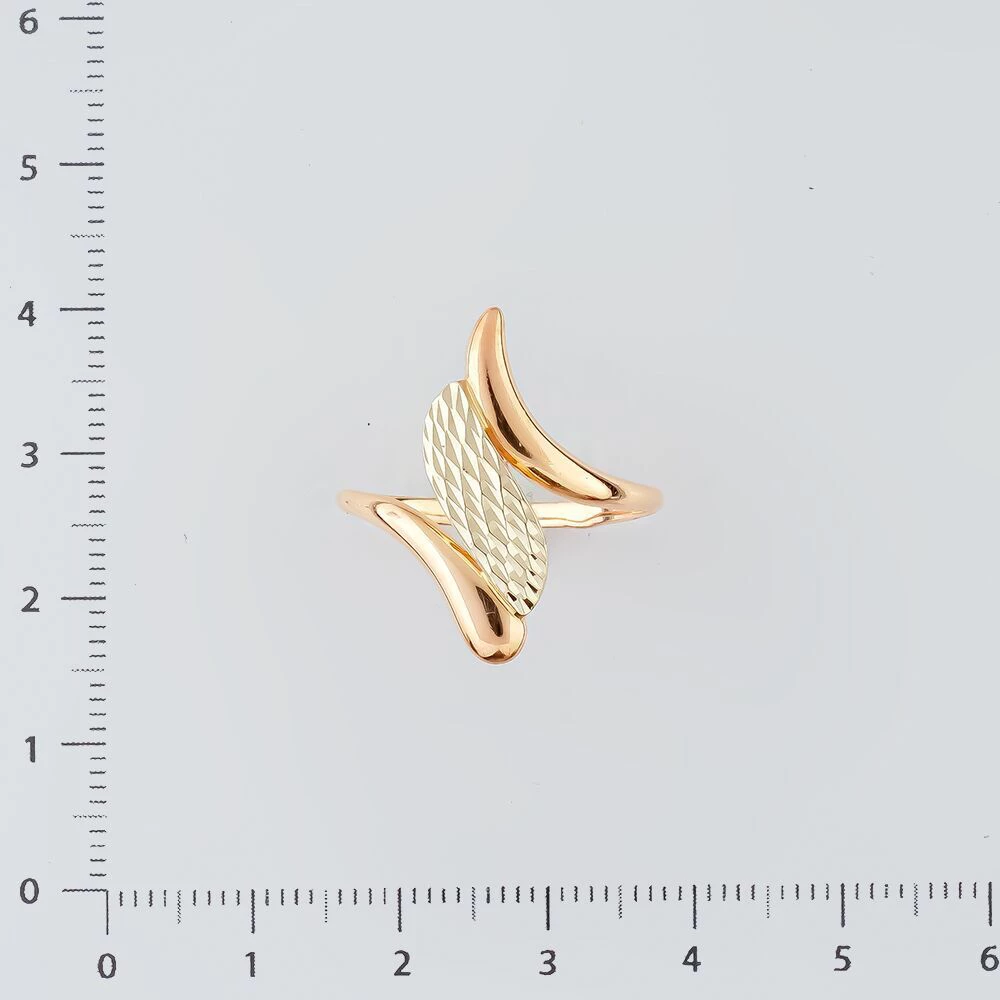 Кольцо из красного золота 585 пробы