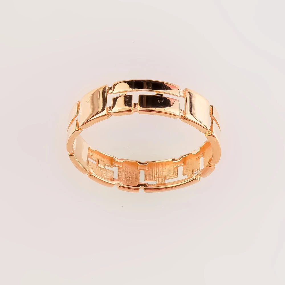 Кольцо из красного золота 585 пробы