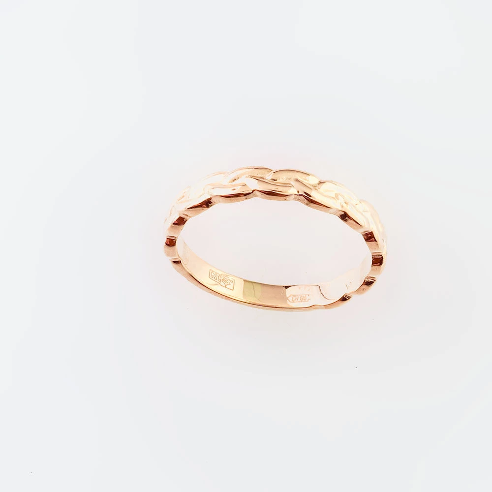 Кольцо из красного золота 585 пробы