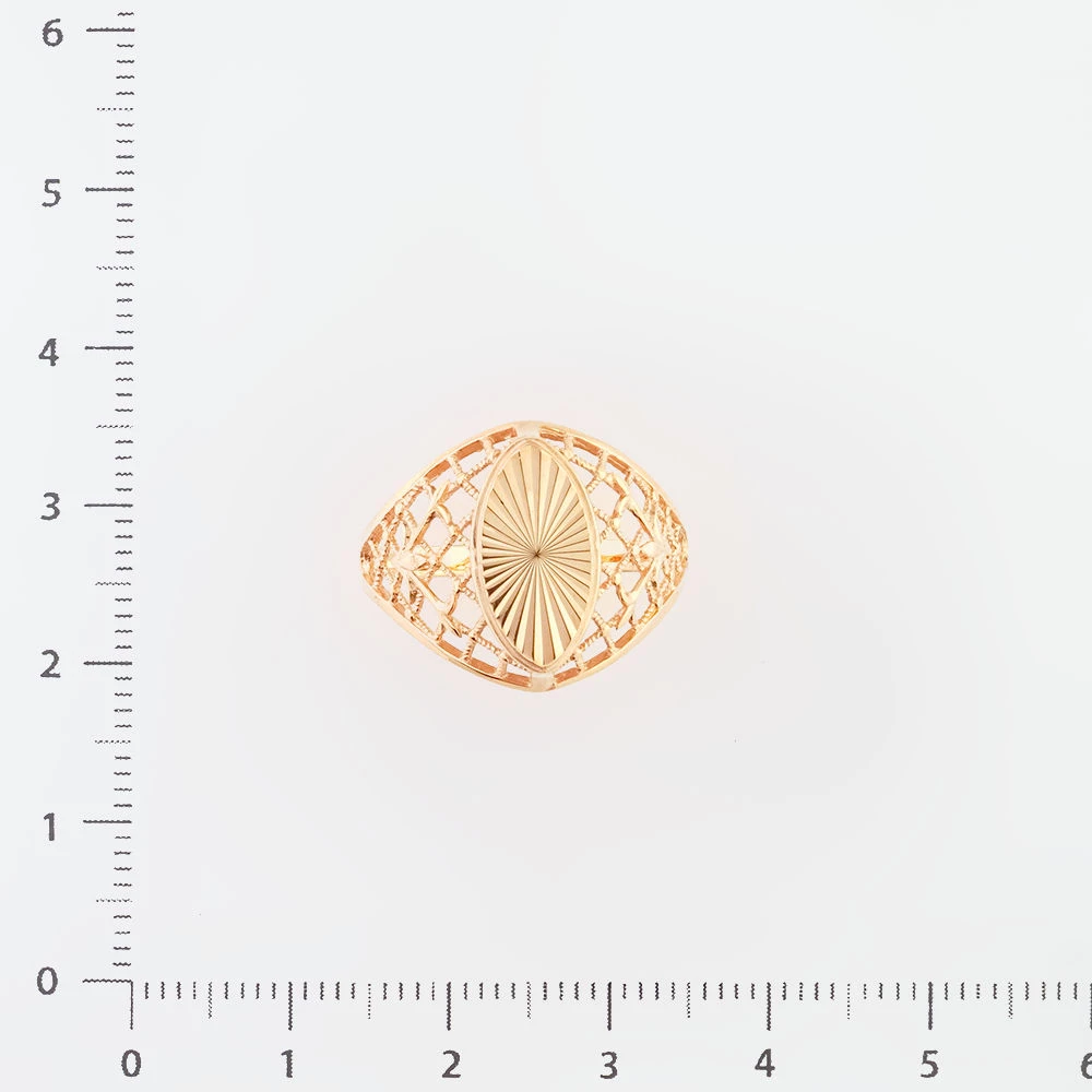 Кольцо из красного золота 585 пробы