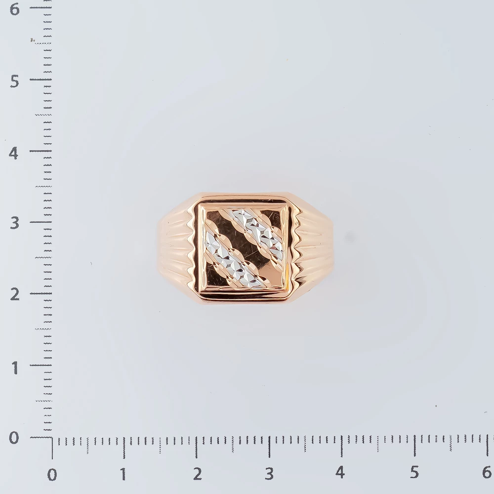 Кольцо из красного золота 585 пробы