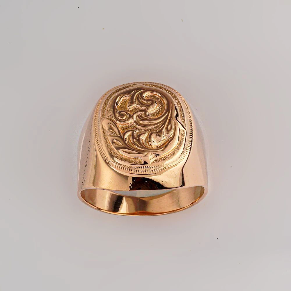 Кольцо из красного золота 583 пробы