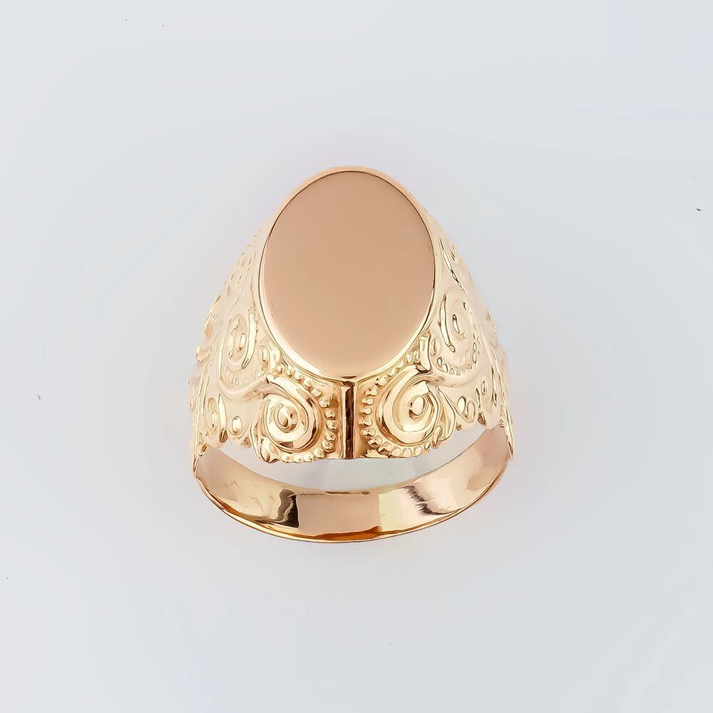 Кольцо из красного золота 583 пробы