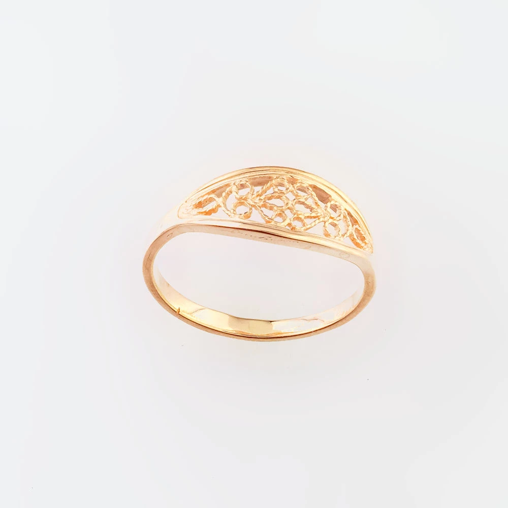 Кольцо из красного золота 585 пробы