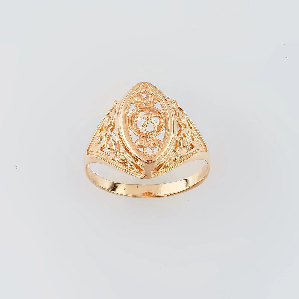 Кольцо из красного золота 585 пробы