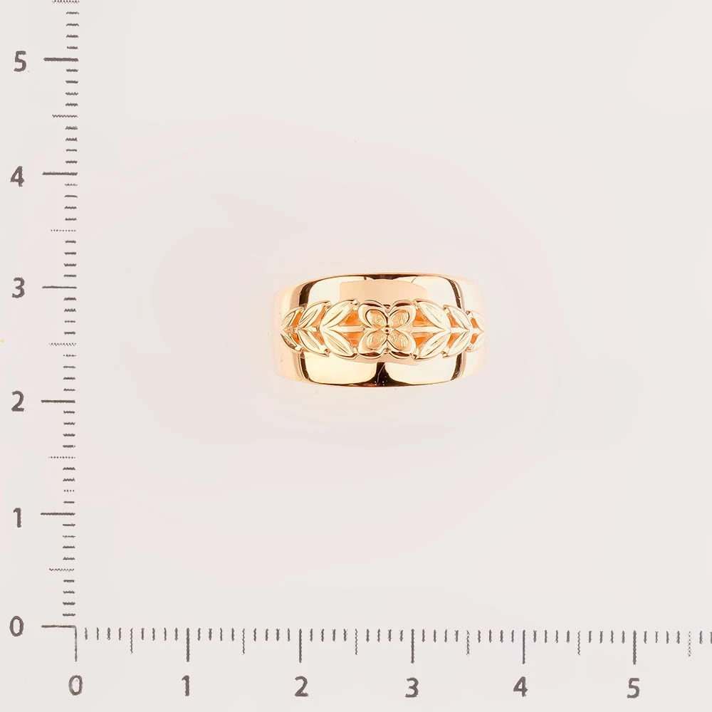 Кольцо из красного золота 583 пробы