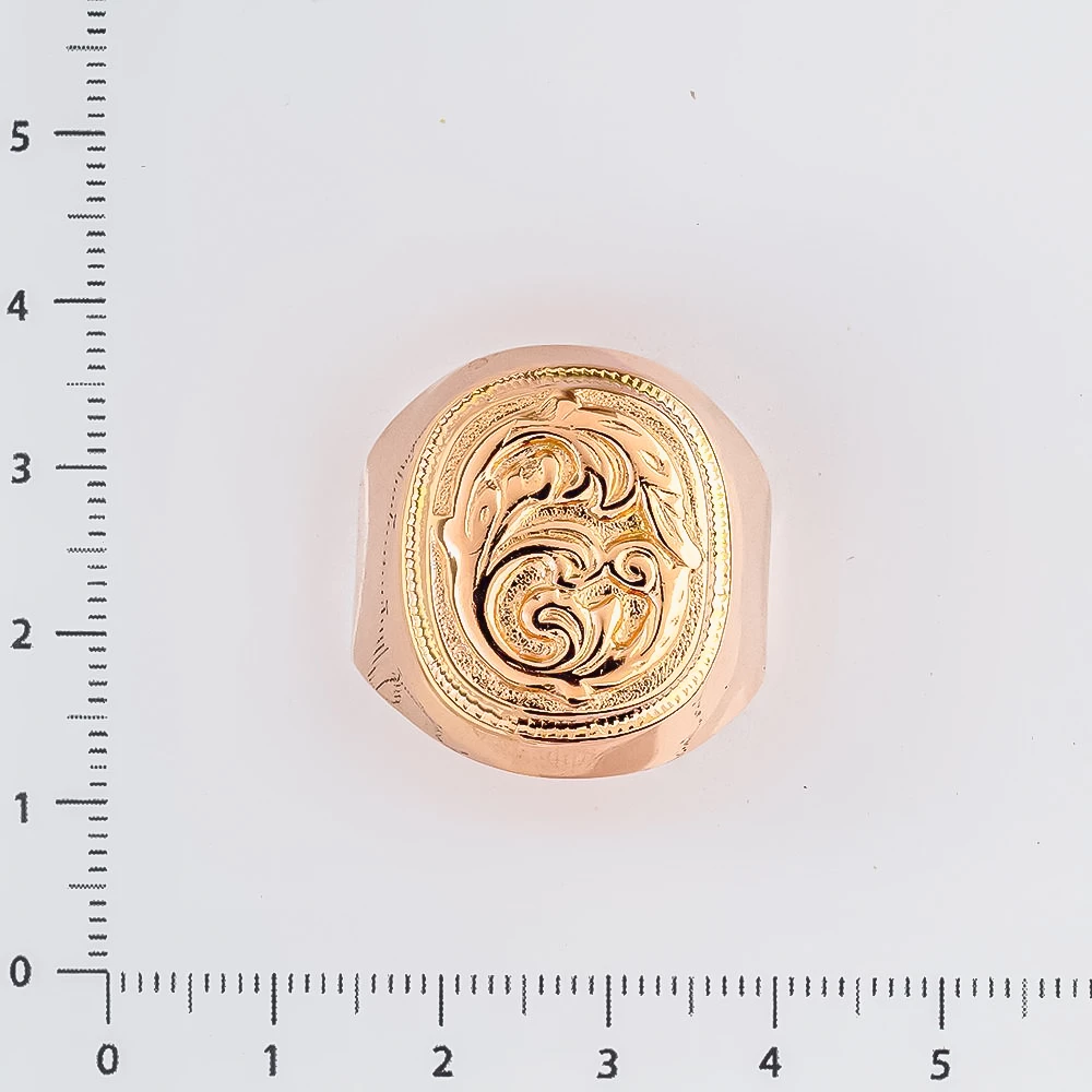 Кольцо из красного золота 583 пробы