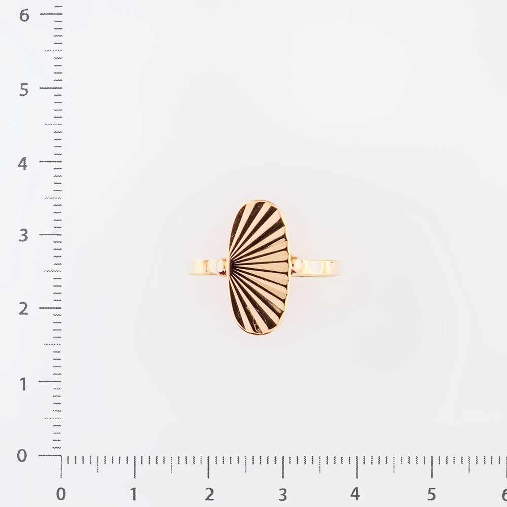 Кольцо из красного золота 585 пробы