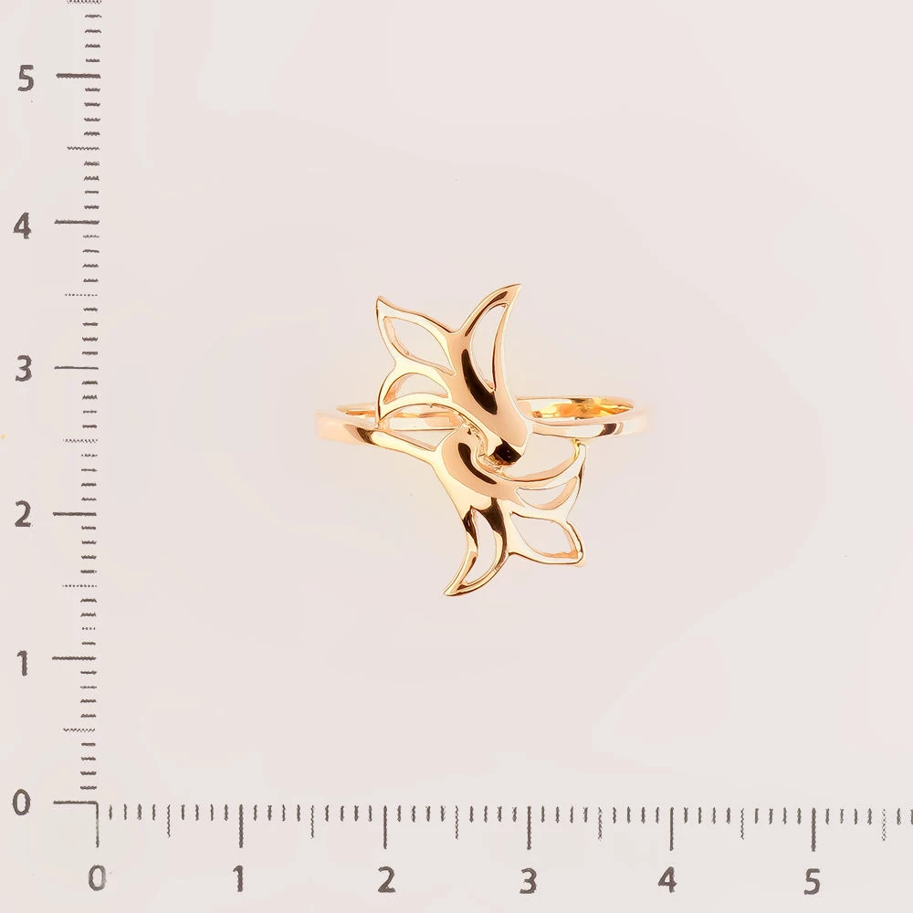 Кольцо из красного золота 583 пробы