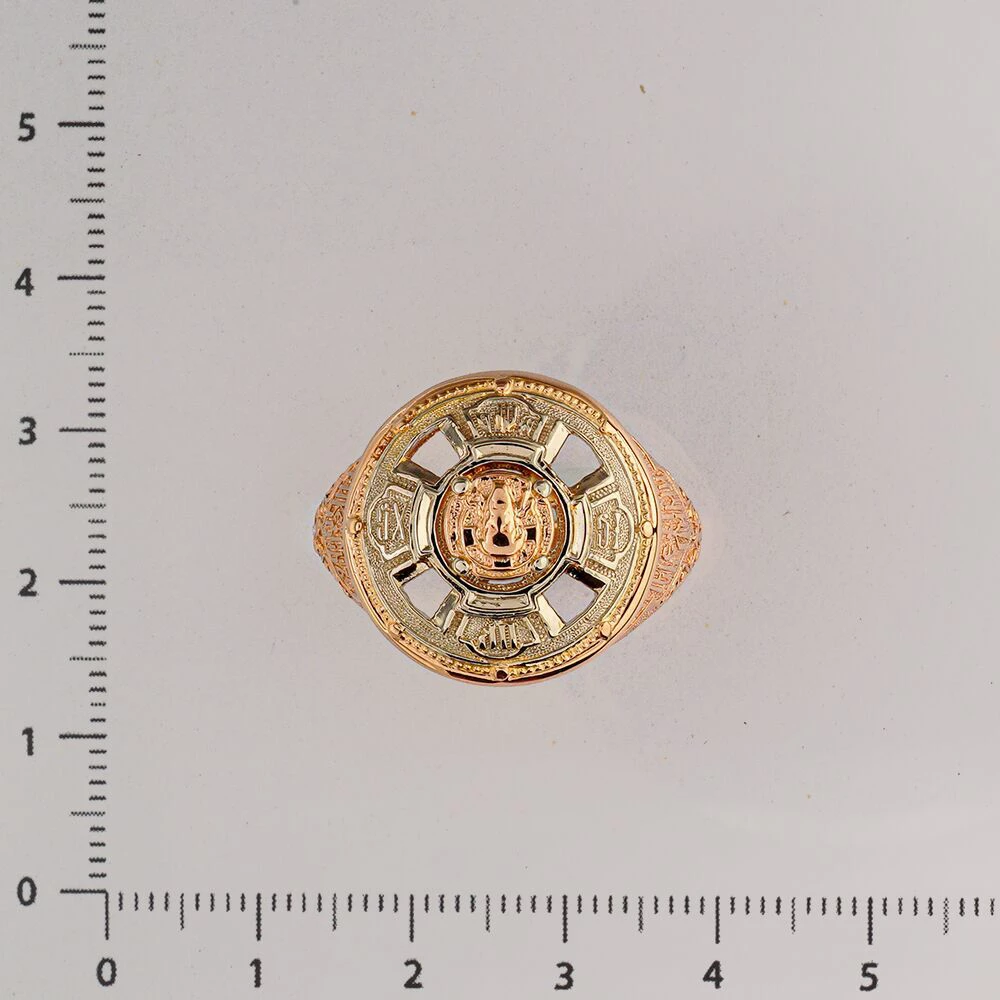 Кольцо из красного золота 585 пробы