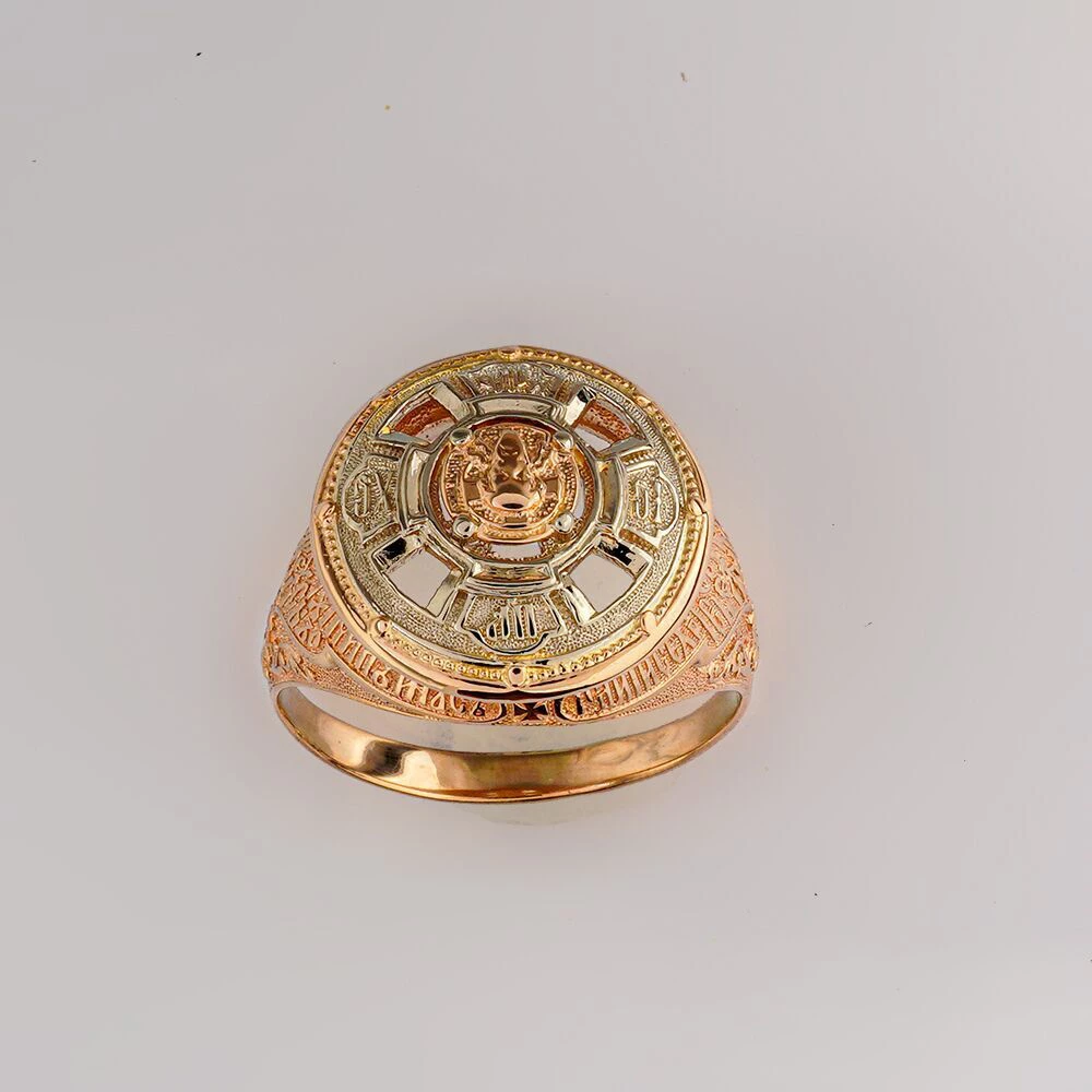 Кольцо из красного золота 585 пробы