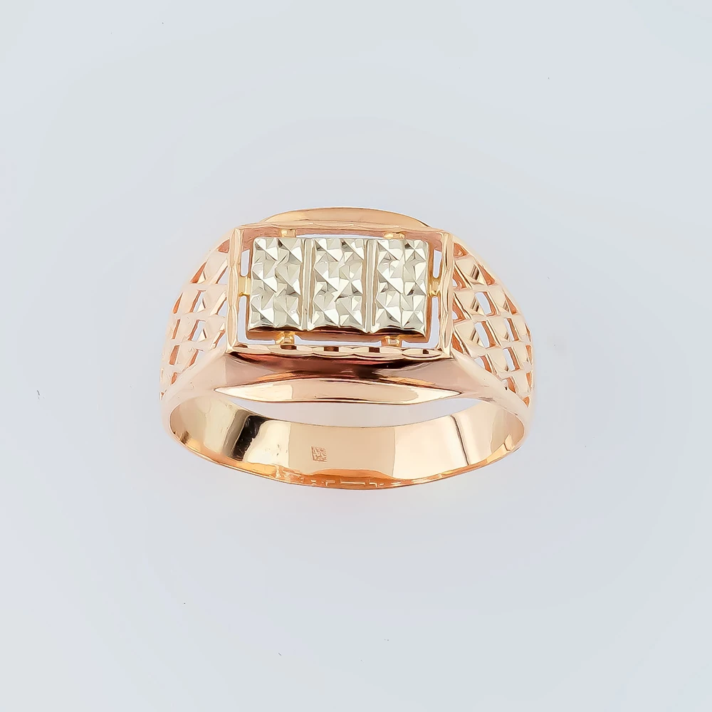 Кольцо из красного золота 585 пробы