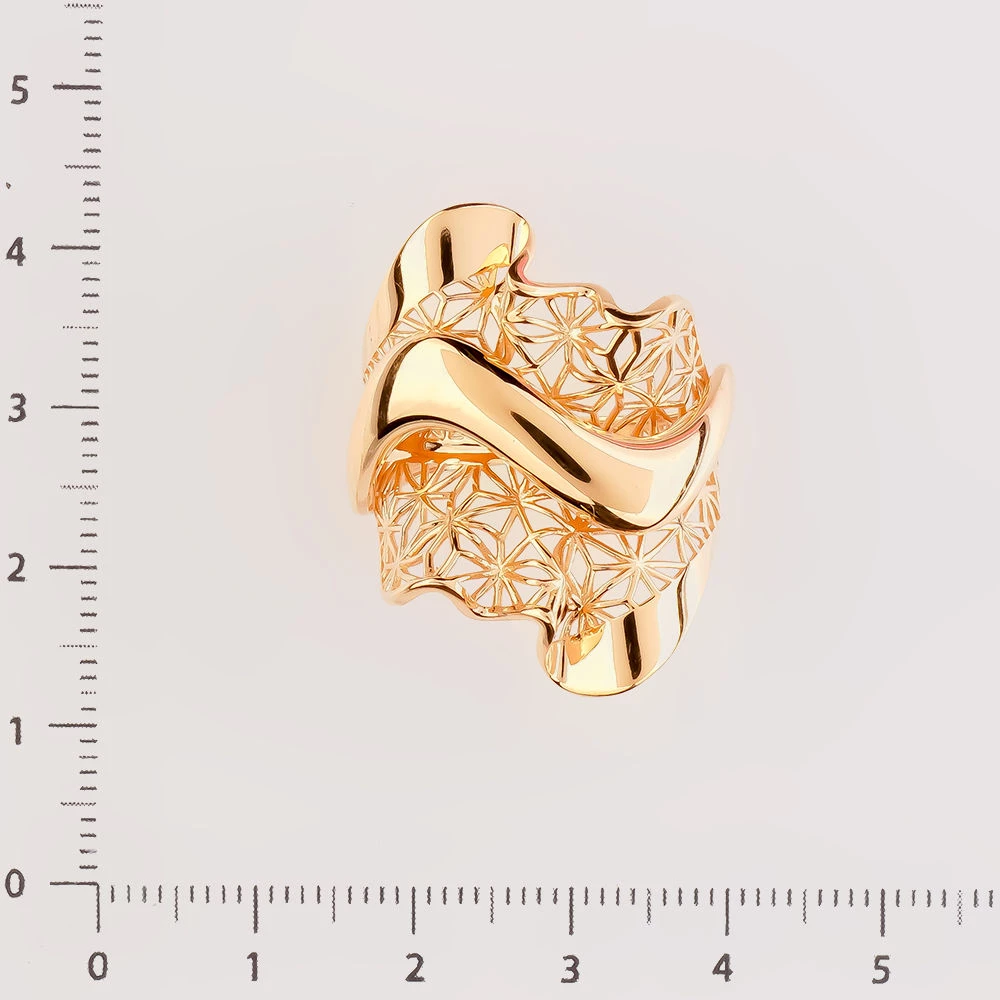 Кольцо из красного золота 585 пробы