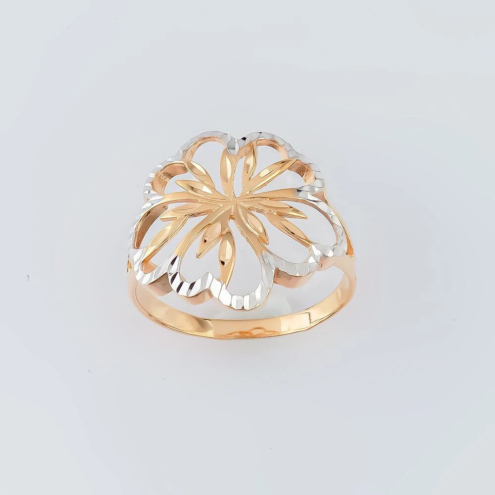 Кольцо из красного золота 585 пробы