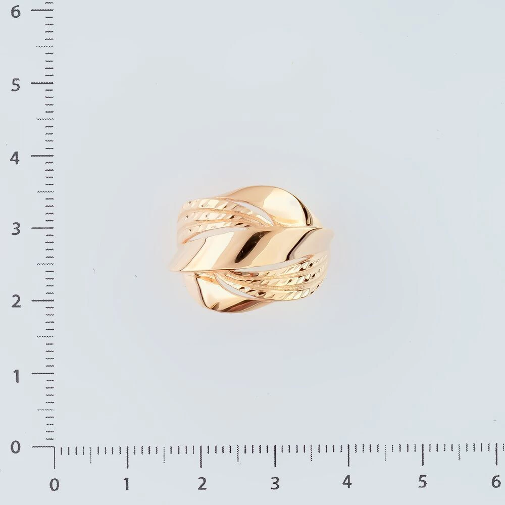 Кольцо из красного золота 585 пробы