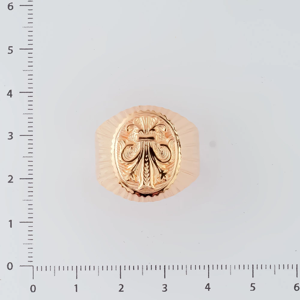 Кольцо из красного золота 583 пробы