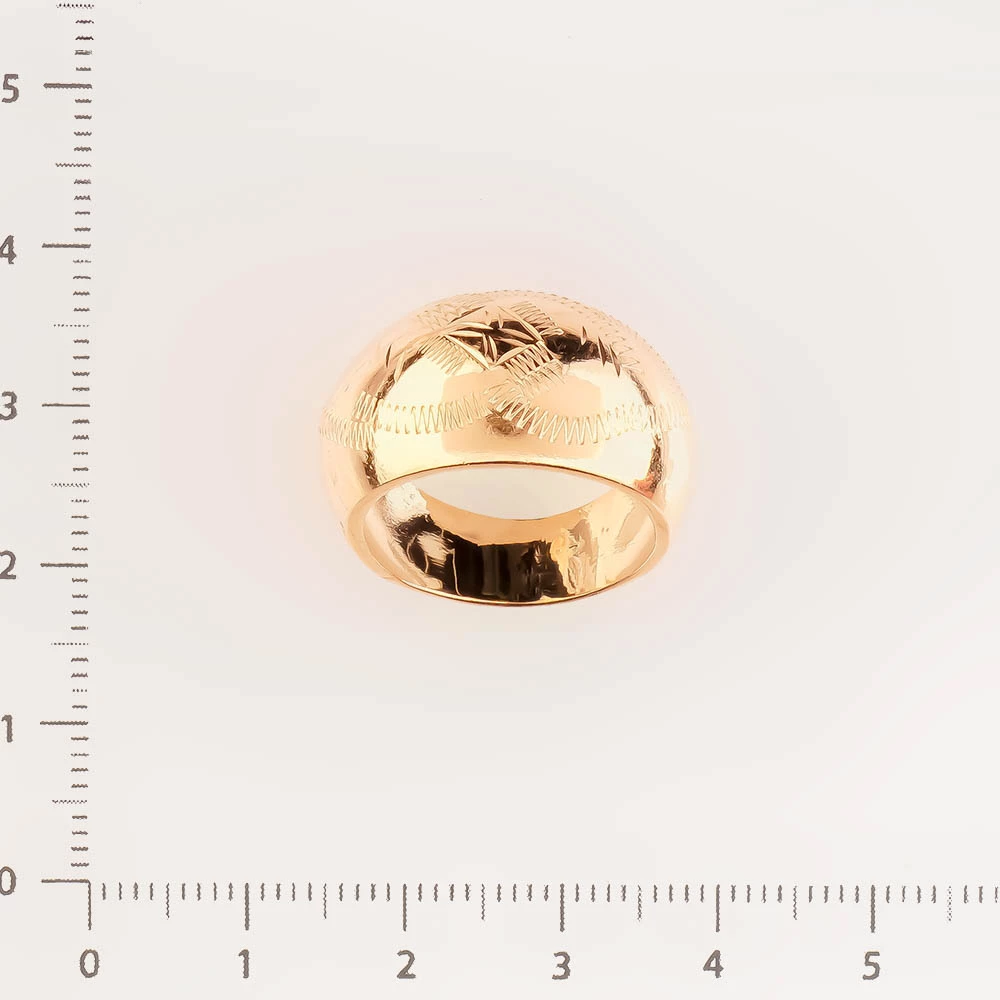 Кольцо из красного золота 583 пробы