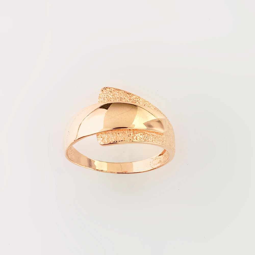 Кольцо из красного золота 585 пробы