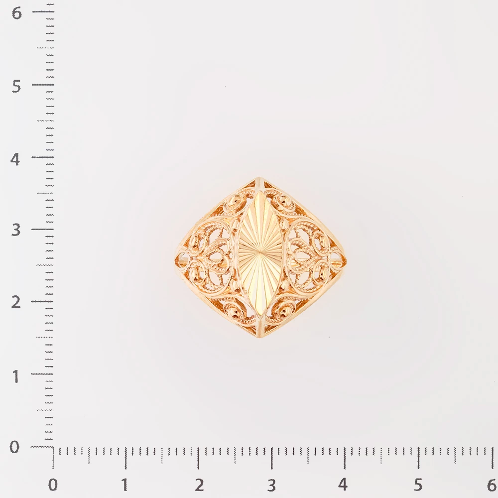 Кольцо из красного золота 585 пробы