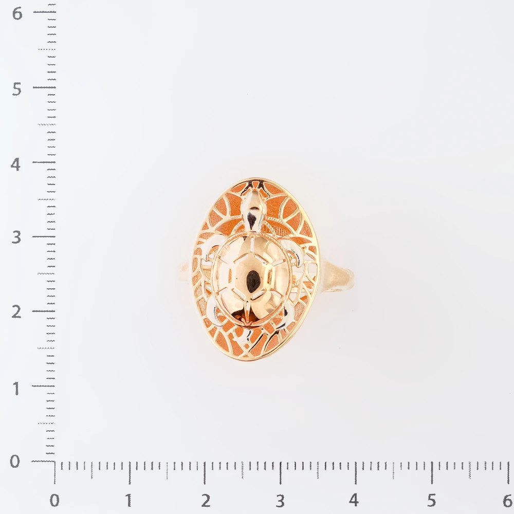 Кольцо из красного золота 585 пробы